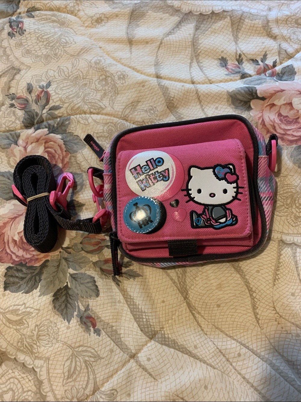 Hello Kitty Pink Crossbody Bag/wallet
